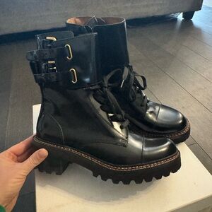 See by Chloe Mallory Combat boots size 37.5